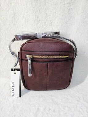 NWT Isabelle Vegan Leather Crossbody Bag